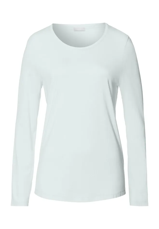 Relaxed Round Neck Top Vapor Women HANRO Pajama Tops