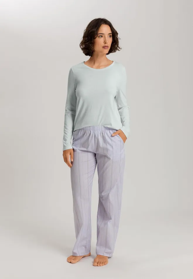 Relaxed Round Neck Top Vapor Women HANRO Pajama Tops