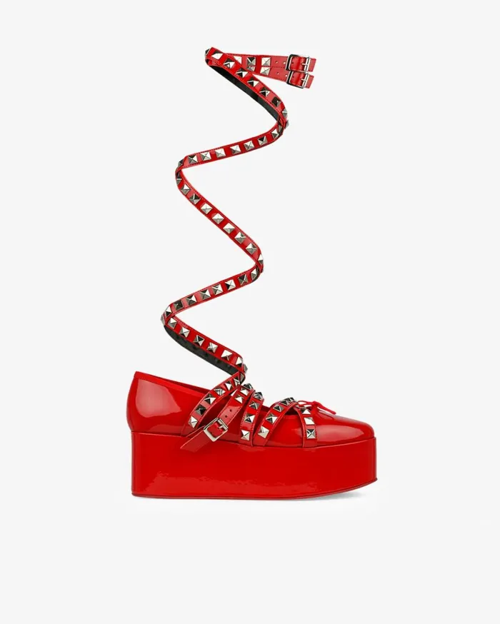 Repetto Mary Janes Women REPETTO X NOIR KEI NINOMIYA 8211 Platform Mary Janes With Ankle Strap
