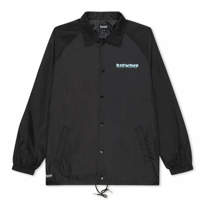 Ripndip Afterlife Coaches Jacket Black Jackets Ripndip Afterlife Coaches Jacket Black Jackets