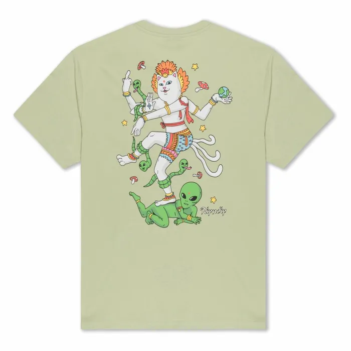 Ripndip Alien Whisperer Tee Light Moss Short Sleeve Tees