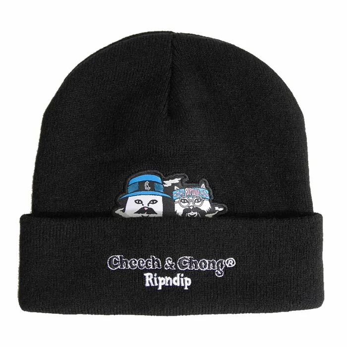Ripndip Cheech And Nerm Beanie Black Beanies