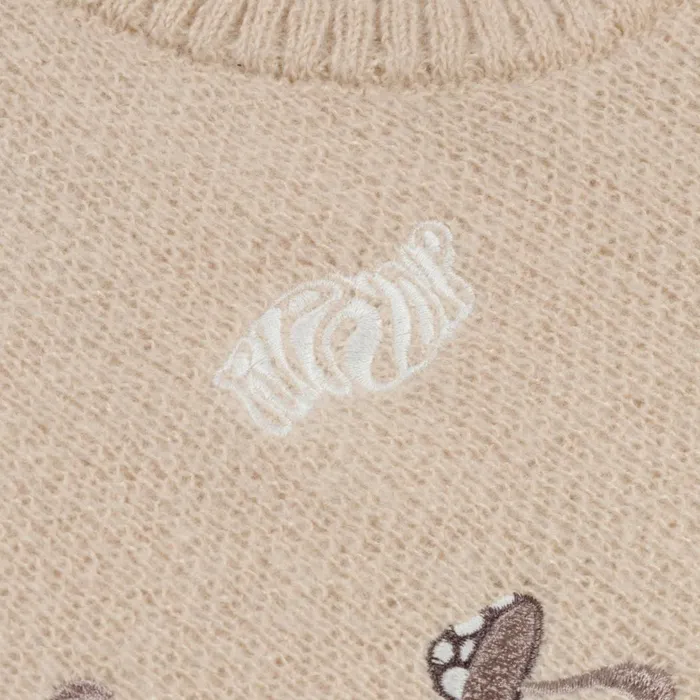 Ripndip Euphoria Knit Crop Top Off White Knits Sweaters Ripndip Euphoria Knit Crop Top Off White Knits Sweaters