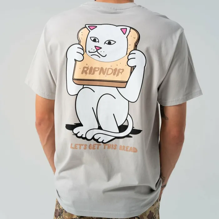 Ripndip Gluten Free Tee Grey Short Sleeve Tees Ripndip Gluten Free Tee Grey Short Sleeve Tees