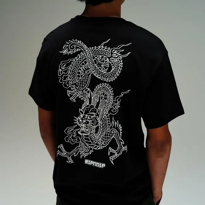 Ripndip Haku Tee Black Short Sleeve Tees Ripndip Haku Tee Black Short Sleeve Tees