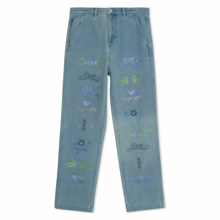 Ripndip Hyaena Denim Pants Medium Wash Pants