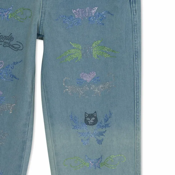 Ripndip Hyaena Denim Pants Medium Wash Pants Ripndip Hyaena Denim Pants Medium Wash Pants