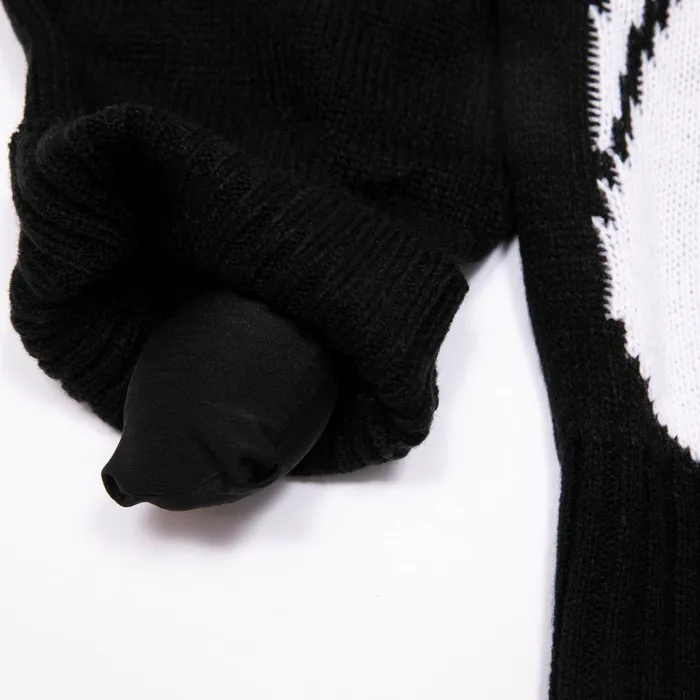 Ripndip Lord Nermal Flippy Knitty Sweater Black Knits Sweaters Ripndip Lord Nermal Flippy Knitty Sweater Black Knits Sweaters