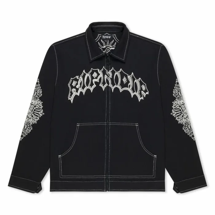 Ripndip Mother Nerm Work Jacket Black Jackets