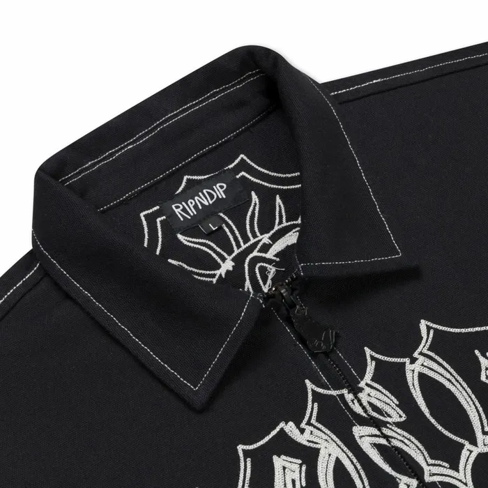 Ripndip Mother Nerm Work Jacket Black Jackets