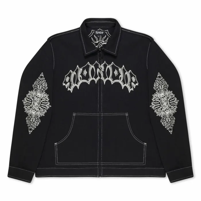 Ripndip Mother Nerm Work Jacket Black Jackets