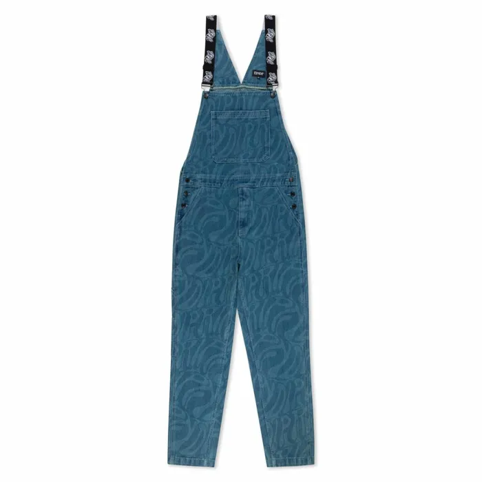 Ripndip Wilshire Denim Overalls Medium Wash Pants