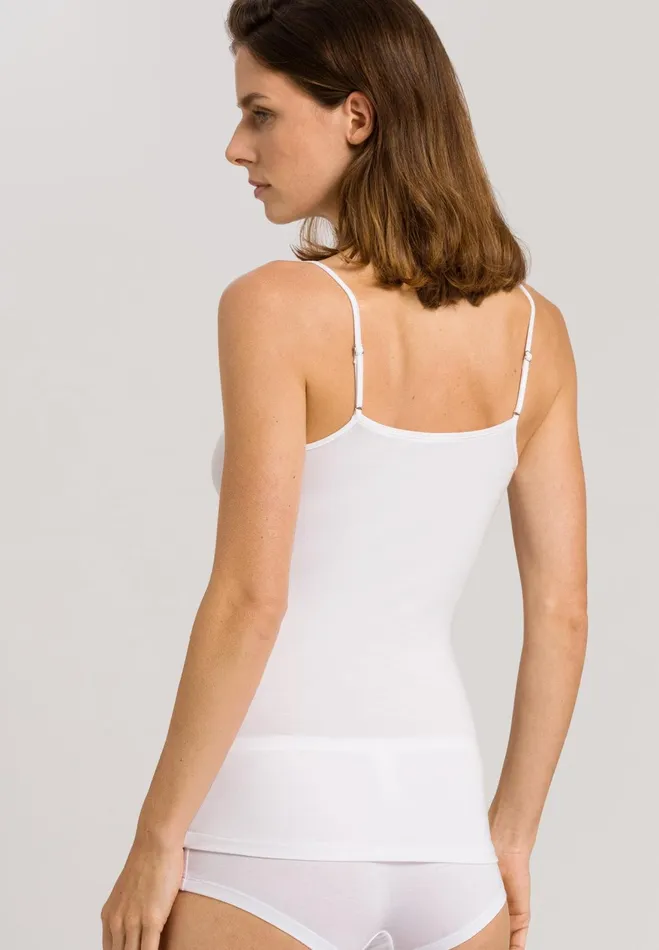 Round Neck Camisole White Women HANRO Camisoles