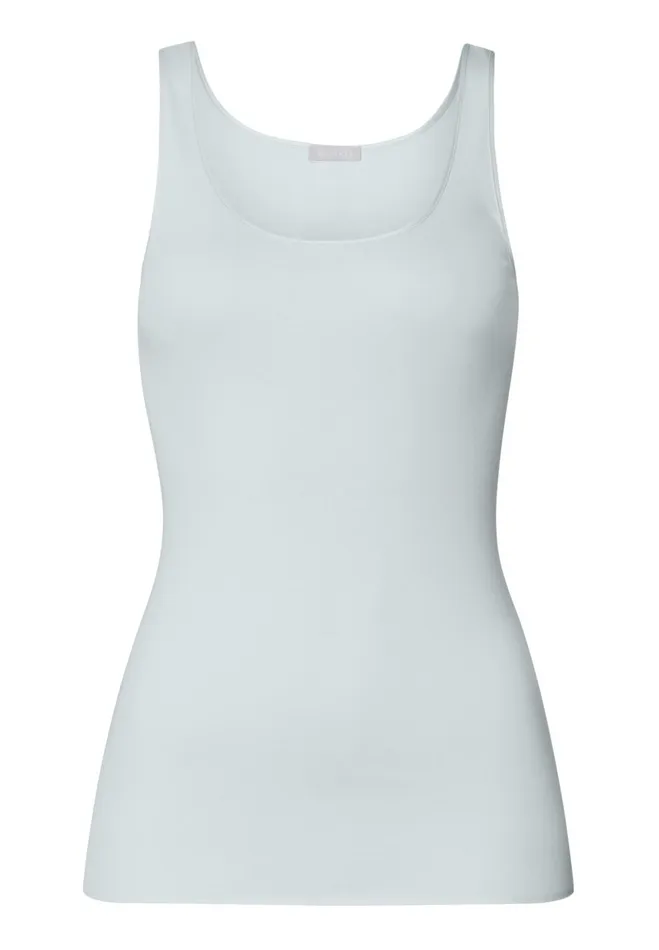 Round Neck Cotton Tank Top Vapor Women HANRO Lounge Tops