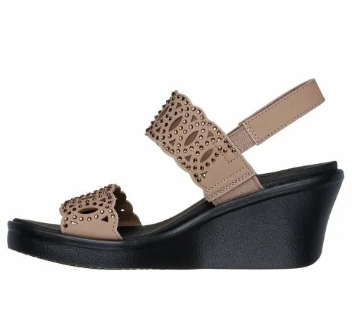 Rumble On 8211 Just Dance Mocha Women SKECHERS Wedges