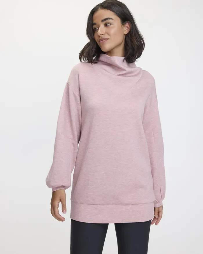 RWandCO Activewear LongSleeve CowlNeck Tunic 8211 Hyba 124 Regular 124 Reitmans Heather Nostalgia Rose 8211 Women RWandCO Activewear LongSleeve CowlNeck Tunic 8211 Hyba 124 Regular 124 Reitmans Heather Nostalgia Rose 8211 Women