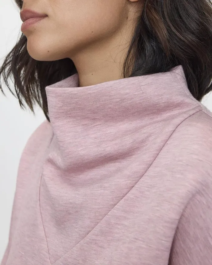 RWandCO Activewear LongSleeve CowlNeck Tunic 8211 Hyba 124 Regular 124 Reitmans Heather Nostalgia Rose 8211 Women RWandCO Activewear LongSleeve CowlNeck Tunic 8211 Hyba 124 Regular 124 Reitmans Heather Nostalgia Rose 8211 Women