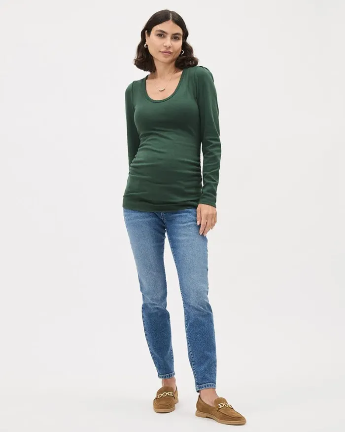 RWandCO Bottoms MediumWash Skinny Jeans 8211 Thyme Maternity Medium Wash 8211 Women RWandCO Bottoms MediumWash Skinny Jeans 8211 Thyme Maternity Medium Wash 8211 Women