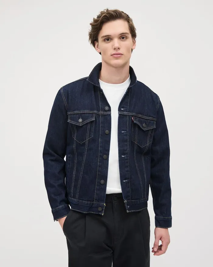 RWandCO Coats and Jackets Denim Trucker Jacket 8211 Levi039s Rinse Trucker 8211 Men RWandCO Coats and Jackets Denim Trucker Jacket 8211 Levi039s Rinse Trucker 8211 Men