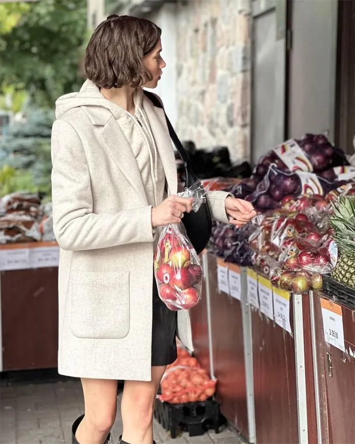 RWandCO Coats and Jackets OneButton Wool Jacket Oatmeal 8211 8211 Women