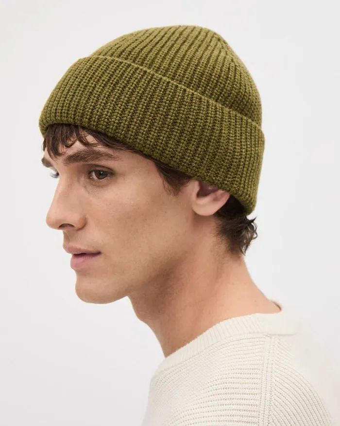 RWandCO Hats Gloves and Scarves Classic Beanie Khaki 8211 Men RWandCO Hats Gloves and Scarves Classic Beanie Khaki 8211 Men