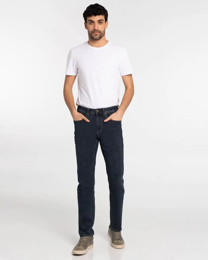 RWandCO Jeans LOIS 8211 Brad Slim Dk Indigo Jeans Dark Blue 8211 Men