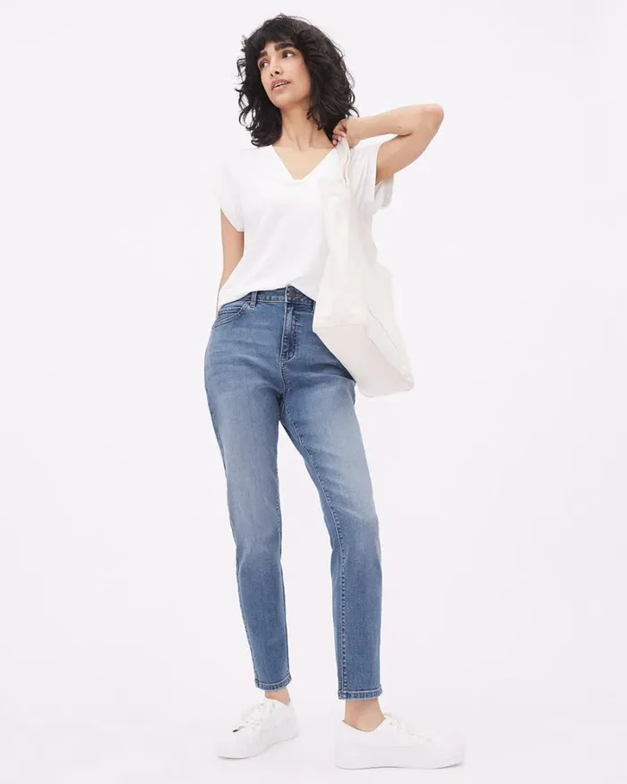 RWandCO Jeans Medium Wash HighRise Natalie Ankle Jegging Medium Denim 8211 Women RWandCO Jeans Medium Wash HighRise Natalie Ankle Jegging Medium Denim 8211 Women