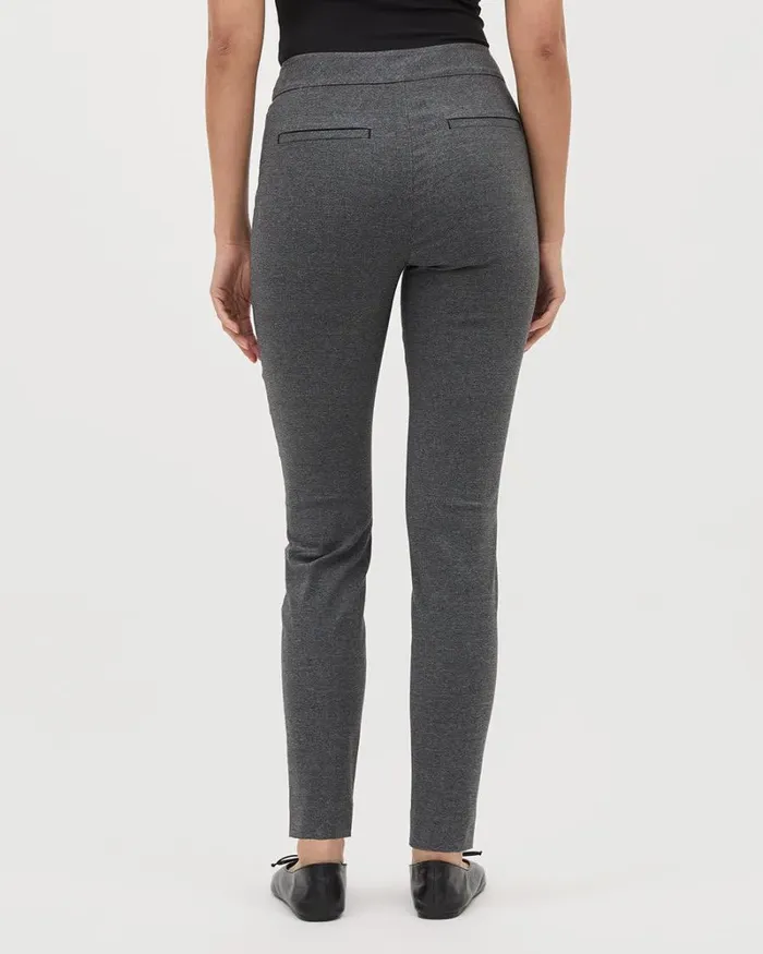 RWandCO Pants AnkleLength Twill City Legging Pant Charcoal Mini Pattern 8211 Women RWandCO Pants AnkleLength Twill City Legging Pant Charcoal Mini Pattern 8211 Women