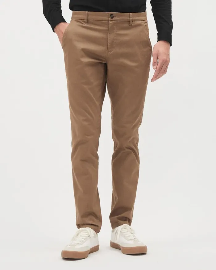 RWandCO Pants SlimFit SuperStretch Chino Pant Driftwood 8211 Men