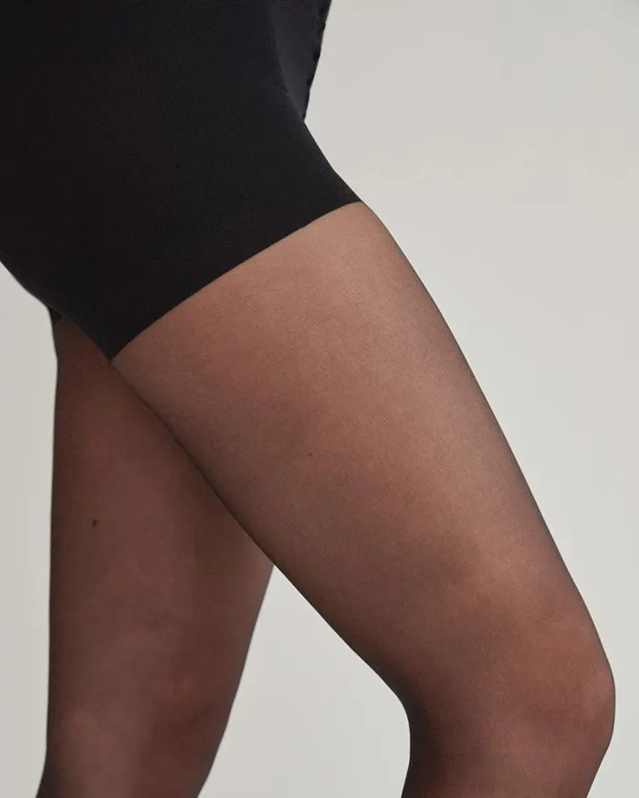 RWandCO Socks and Tights Sheer ControlTop Tights Black 8211 Women RWandCO Socks and Tights Sheer ControlTop Tights Black 8211 Women