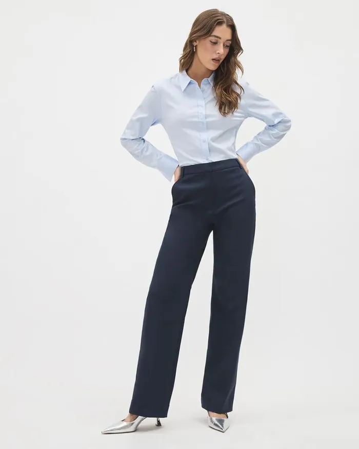RWandCO Suits Limitless HighWaist Wide Leg Signature Pant Night Sky 8211 Women RWandCO Suits Limitless HighWaist Wide Leg Signature Pant Night Sky 8211 Women