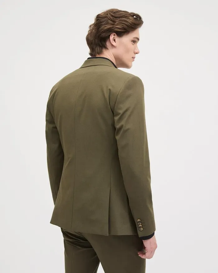 RWandCO Suits SlimFit Dark Olive Suit Blazer Dark Olive 8211 Men RWandCO Suits SlimFit Dark Olive Suit Blazer Dark Olive 8211 Men