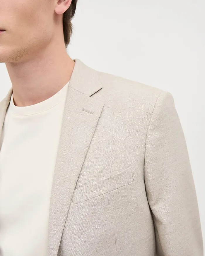 RWandCO Suits SlimFit Tech Suit Blazer Travertine 8211 Men RWandCO Suits SlimFit Tech Suit Blazer Travertine 8211 Men