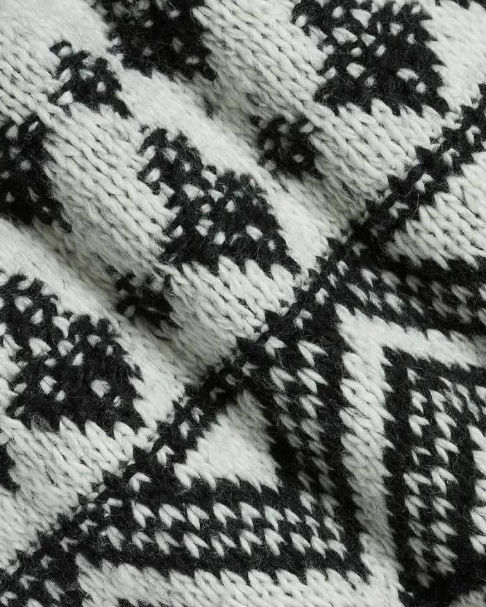 RWandCO Sweaters and Cardigans FairIsle LongSleeve CrewNeck Sweater Bright White 8211 Men RWandCO Sweaters and Cardigans FairIsle LongSleeve CrewNeck Sweater Bright White 8211 Men