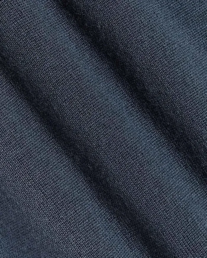 RWandCO Sweaters and Cardigans LongSleeve MerinoWool Crewneck Sweater Deep Steel Blue 8211 Men