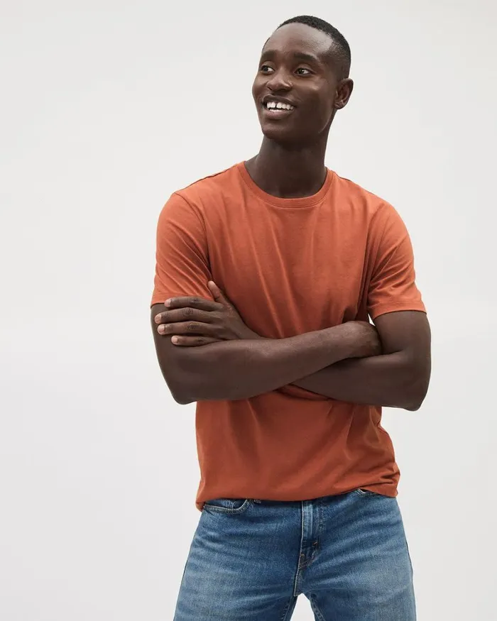 RWandCO TShirts ShortSleeve CrewNeck Solid Tee Falling Leaf 8211 Men RWandCO TShirts ShortSleeve CrewNeck Solid Tee Falling Leaf 8211 Men
