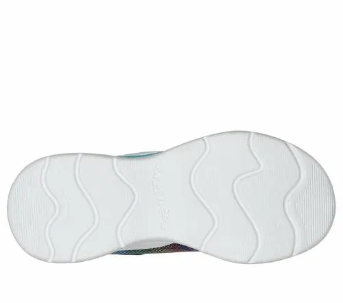 S Lights Wavy Beams Navy Multi Kids SKECHERS Kids UK Sizes 9525