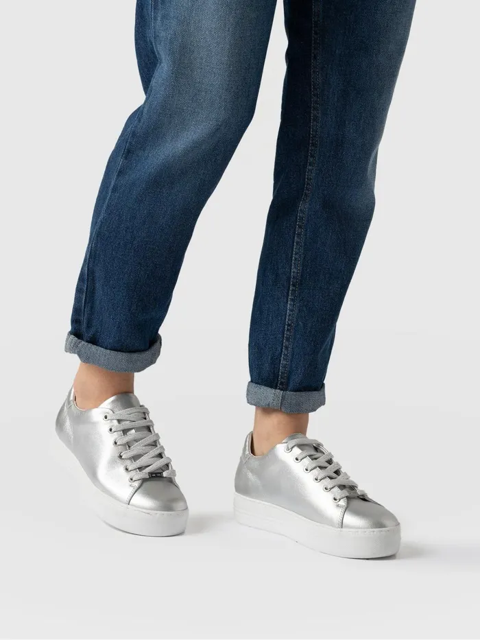 Saint And Sofia All Sneakers Women Portland Sneaker 8211 Silver Silver