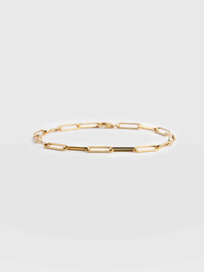 Saint And Sofia Bracelets Women Link Chain Bracelet 8211 Gold Gold