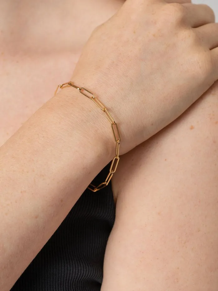 Saint And Sofia Bracelets Women Link Chain Bracelet 8211 Gold Gold