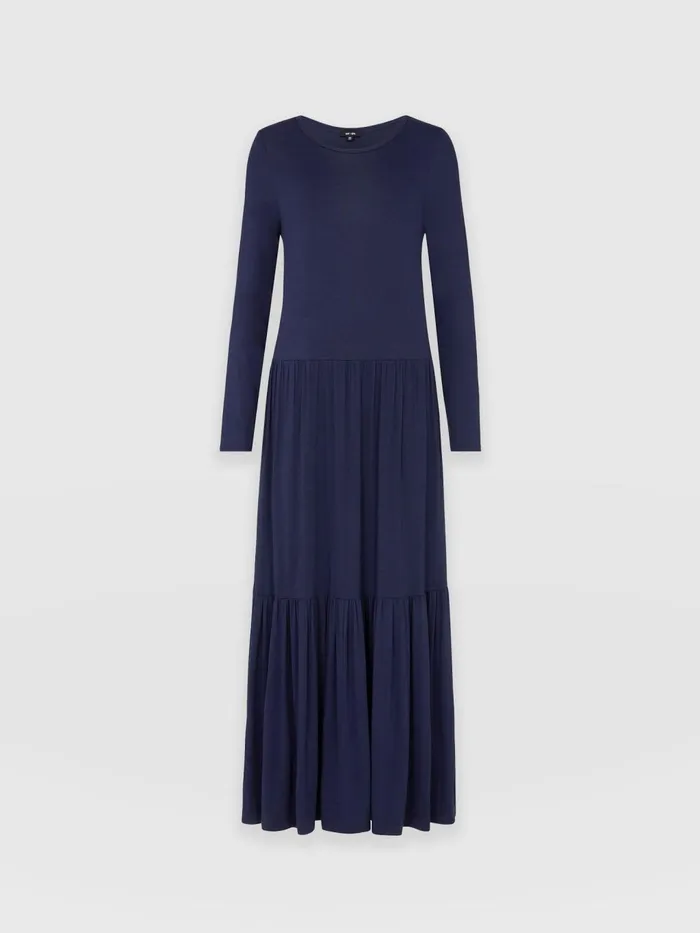 Saint And Sofia Dresses Women Greenwich Dress Long Sleeve 8211 Navy Navy