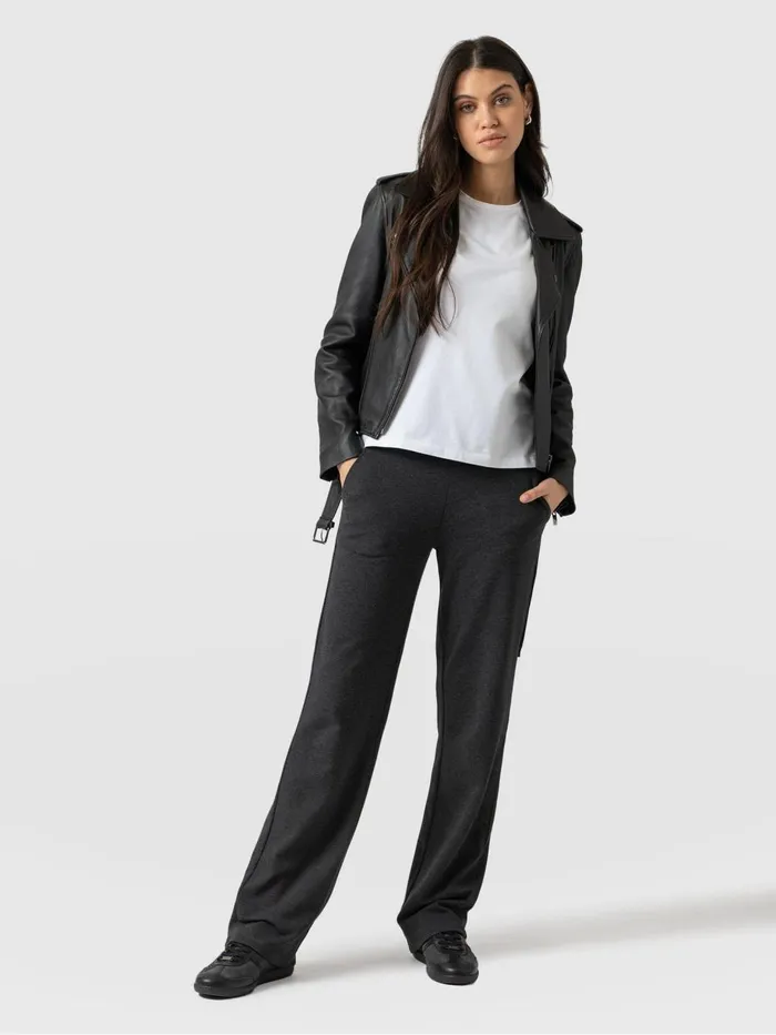 Saint And Sofia Pants Women Runway Pant 8211 Charcoal Charcoal