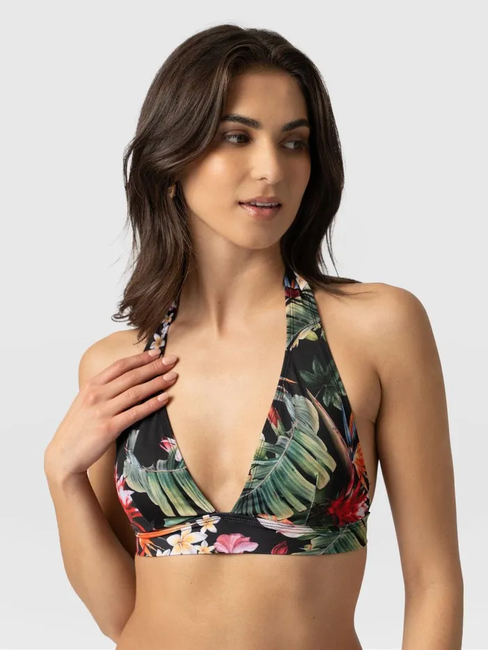 Saint And Sofia Swimwear Women Kyra Bikini Top 8211 Tropics Tropics