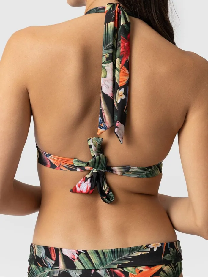 Saint And Sofia Swimwear Women Kyra Bikini Top 8211 Tropics Tropics