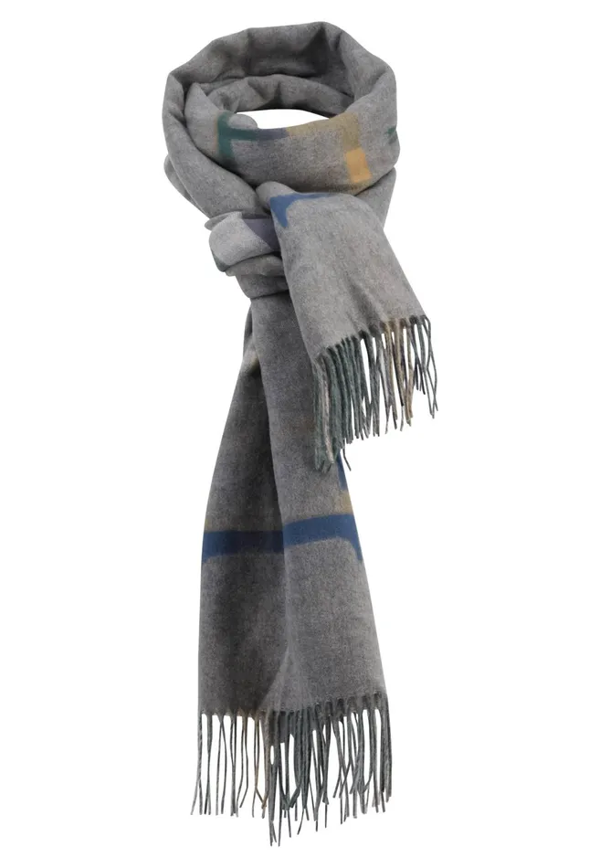 Sale Men FYNCHHATTON Checked Statement Scarf Camelwave Sale Men FYNCHHATTON Checked Statement Scarf Camelwave