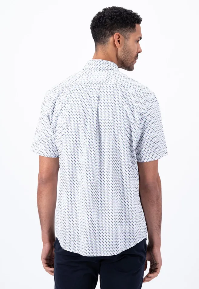 Sale Men FYNCHHATTON Dotted Short sleeved Shirt Made Of Pure Cotton Dusty Lavenderleaf Greenorient Redsummer Breeze Sale Men FYNCHHATTON Dotted Short sleeved Shirt Made Of Pure Cotton Dusty Lavenderleaf Greenorient Redsummer Breeze