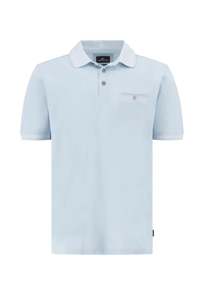 Sale Men FYNCHHATTON Polo Shirt With Contrast Details Navysummer Breeze Sale Men FYNCHHATTON Polo Shirt With Contrast Details Navysummer Breeze