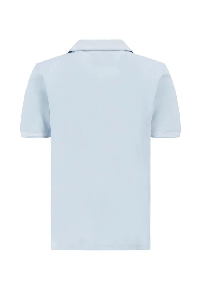 Sale Men FYNCHHATTON Polo Shirt With Contrast Details Navysummer Breeze Sale Men FYNCHHATTON Polo Shirt With Contrast Details Navysummer Breeze