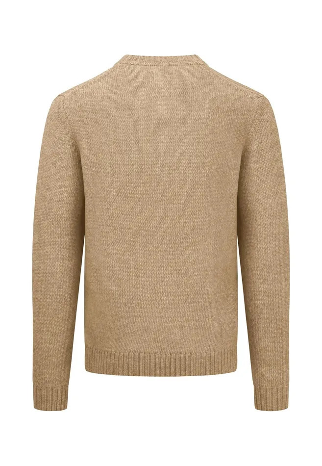 Sale Men FYNCHHATTON Warm Knit Sweater With Oneck Offwhitesay Greenlight Skynavycamel Sale Men FYNCHHATTON Warm Knit Sweater With Oneck Offwhitesay Greenlight Skynavycamel