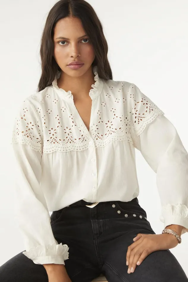 SarahVictorian Style Blouse Clothing Baandsh Tops and Shirts